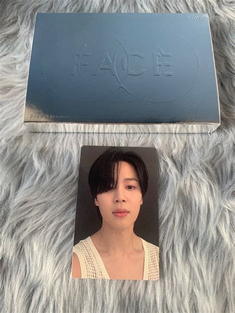 Jimin FACE Weverse Version Album On Hand Hobbies Toys Memorabilia