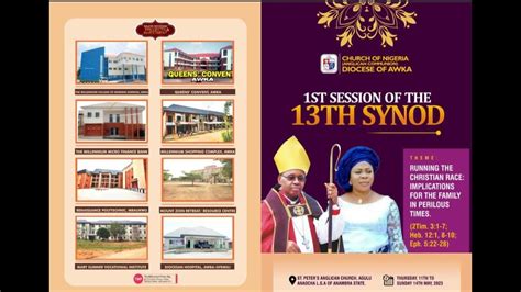 Diocese Of Awka St Session Of The Th Synod Day Formal