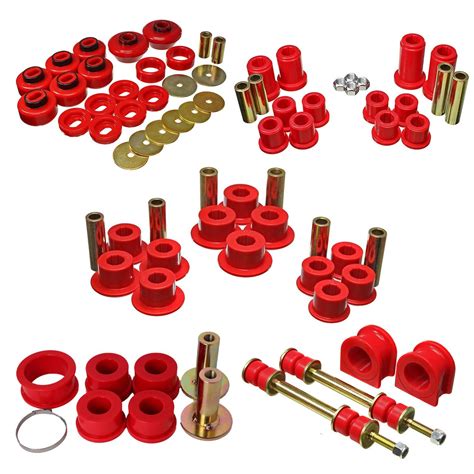 Energy Suspension 3 18137R Energy Suspension Hyperflex Bushing Kits