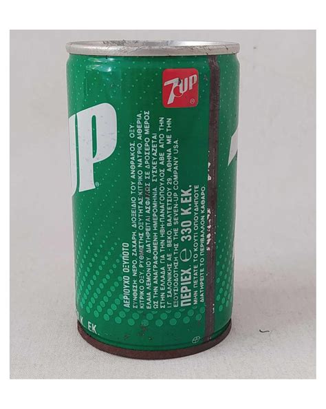 7 Up 1980s Empty Aluminum Box