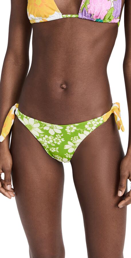 Al Mais Alemais Elora Tie Side Bikini Briefs Shopstyle Two Piece