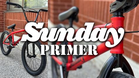 2022 Sunday Primer 20 BMX Unboxing Harvester Bikes YouTube