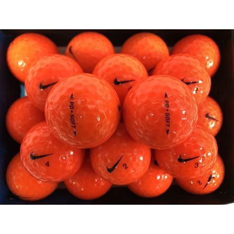 Nike PD Soft Orange Golf Balls - Golf Balls from Premier Lake Balls UK