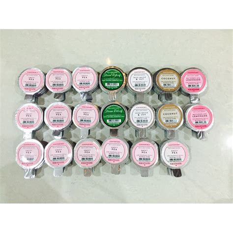 ∋bath And Body Works Scentportable แผ่นน้ำหอมใส่รถ 1 แผ่น ราคาเดียวกัน