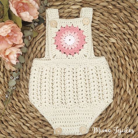 Patr N Crochet Peto Sunburst Pink Beb Meses Pdf