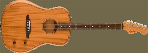 Westerngitarre Fender Highway Series Dreadnought Mahagoni