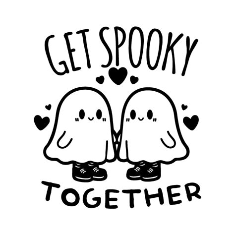 Get Spooky Together Gosts In Love
