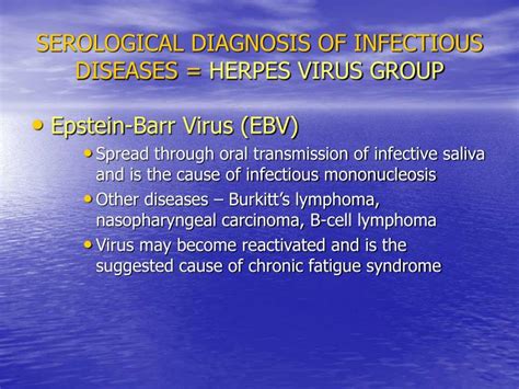 Ppt Lecture On Serological Diagnosis Of Infectious Diseases And Tumor