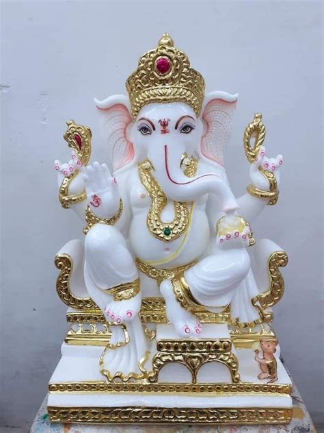 Ganesh ji Statue | Ganesh statue, Marble statues, Ganesha art