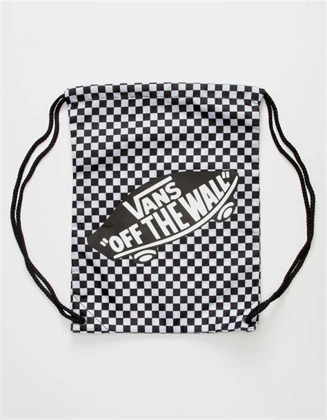 Vans Benched Cinch Bag Blkwh Tillys