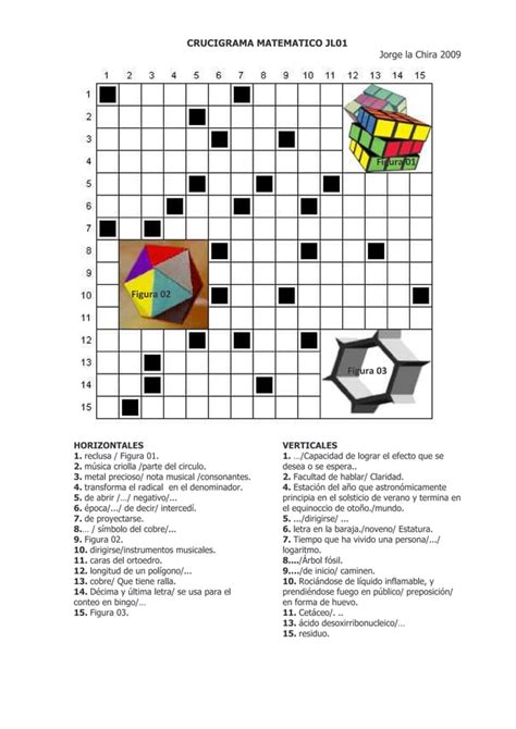 Crucigrama Matematico PDF Descarga Gratuita