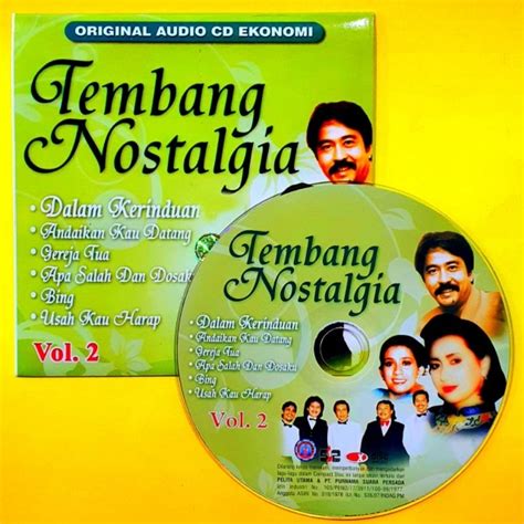 Jual Kaset Compact Audio Musik Mobil Lagu Tembang Kenangan Nostalgia