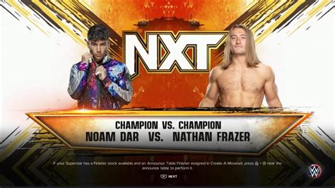 Nxt Heatwave Nathan Frazer Vs Noam Dar Heritage Cup Rules Match