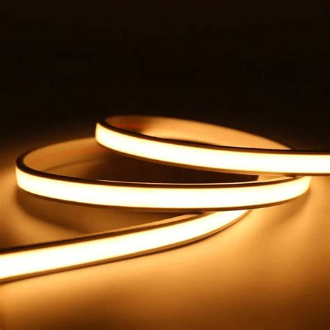 Cct Cob Led Strip Dimmable 24v 12v Cob Led Strip Ra90 608 3000k 6500k