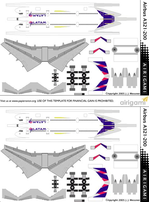 4G LATAM Airlines 2016 C S Airbus A321 200 Airigami X By Samuel