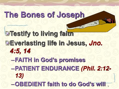 Ppt The Bones Of Joseph Genesis 5022 26 Powerpoint Presentation