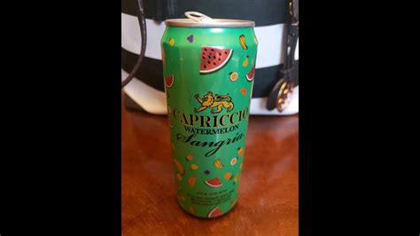 Capriccio Watermelon Sangria REVIEW YouTube