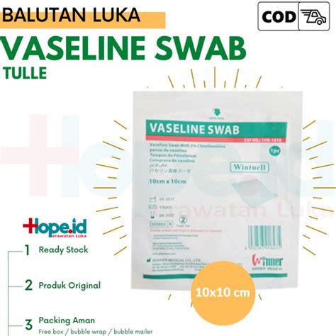 Jual Vaseline Swab Winner Kasa Jaring 10 Cm X 10 Cm Kab Bogor HOPE