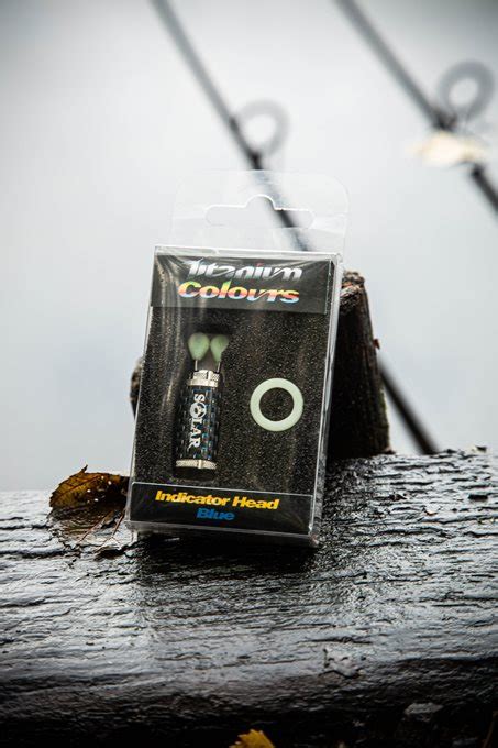 Solar Tackle P1 Titanium Indicator Head Large Carbon Blue