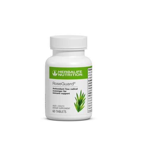 Tablets RoseGuard 60 Tablets Herbalife Nutrition Australia New