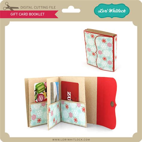 T Card Booklet Lori Whitlocks Svg Shop