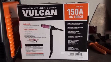 Vulcan Tig Torch Kit From Harbor Freight Youtube