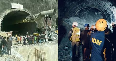 Dozens Of Workers Trapped After Under Construction Tunnel Of Yamunotri