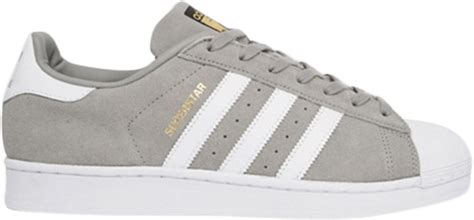 Adidas Superstar Suede Charcoal Grey Grey S75141