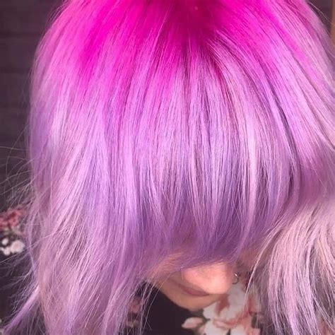 Purple Pink Color Purple Ombre Hair A Hair Type Violet Highlights