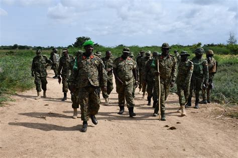 Atmis Force Commander Visits Updf Troops To Assess Combat Readiness