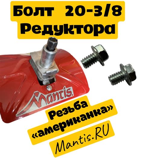 Винты крепления кожуха для культиватора болт резьба американка ...