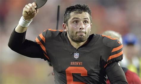 Cleveland Browns Rookie Quarterback Baker Mayfield Leads His Team To