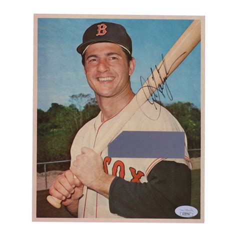 Carl Yastrzemski Signed Red Sox X Photo Jsa Pristine Auction