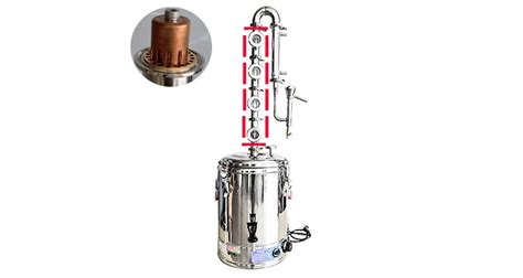 15l 25l 33l 50l 70l Electric Stainless Steel Alcohol Distiller Brandy