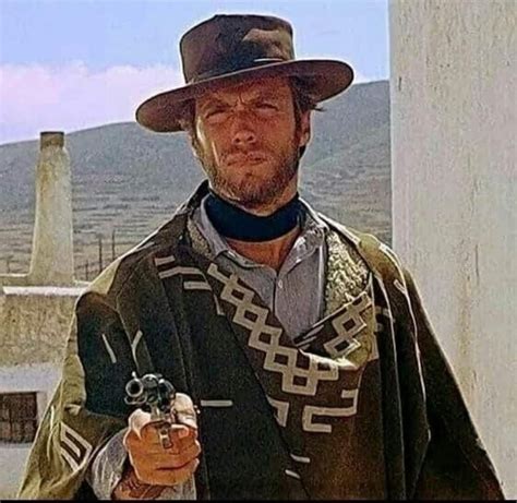 American Patriot American Actors Clint Eastwood Cowboy Dollars