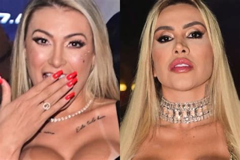 V Deo Briga De Andressa Urach Juju Acaba Corte No Rosto