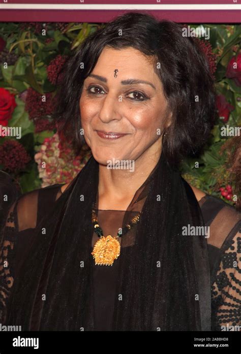 London Uk Meera Syal At The 65th Evening Standard Theatre Awards