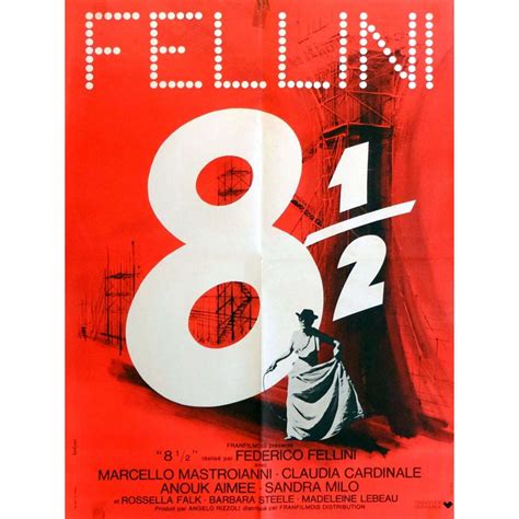Fellini Eight And A Half - EIGHT AND HALF Movie Poster