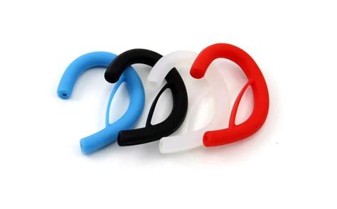 2pairs Earphone Accessories Silicone Ear Hooks Hanging Holder Running Sport Protect Earbuds For