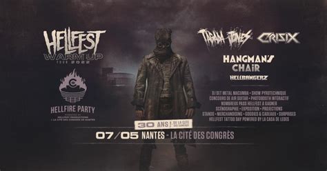 La Cit De Nantes F Te Ses Ans Avec Le Hellfest Warm Up Hit West