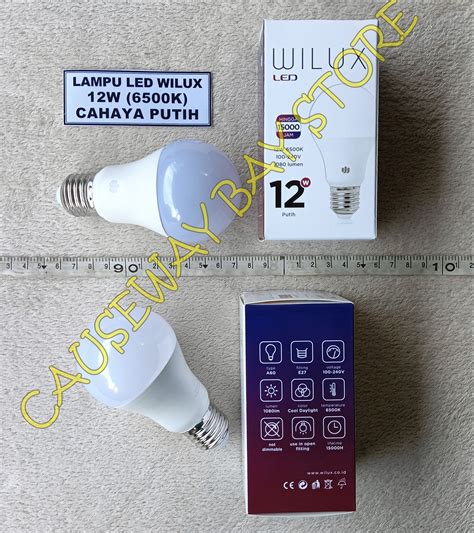 LAMPU LED 12W WILUX 6500K PUTIH Lazada Indonesia