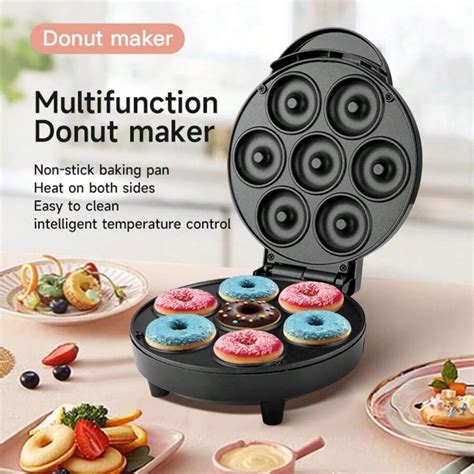 Mini Donut Maker Machine For Breakfast Snacks Desserts And More With