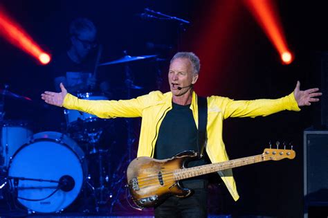 Sting Annonce Un Nouveau Concert L Accor Arena De Paris En