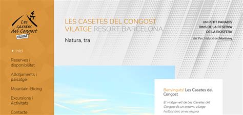 Les Casetes Del Congost Empresa Webs