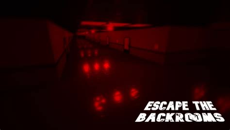 Escape The Backrooms Roblox