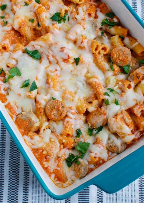 Italian Sausage Pasta Bake A Cedar Spoon