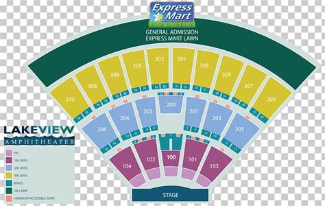 Midflorida Credit Union Amphitheatre Detailed Seating Chart Elcho Table