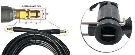 Hochdruck Schlauch Verlängerung Verbinder für Kärcher Hochdruckreiniger