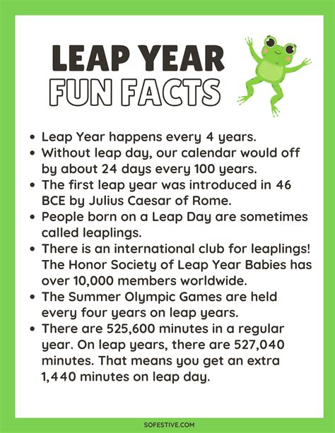 6 Fun Leap Year Activities Traditions For 2024 So Festive