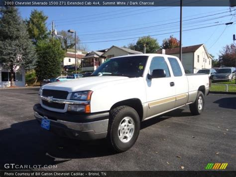 2003 Chevrolet Silverado 1500 Z71 Extended Cab 4x4 In Summit White Photo No 71896762